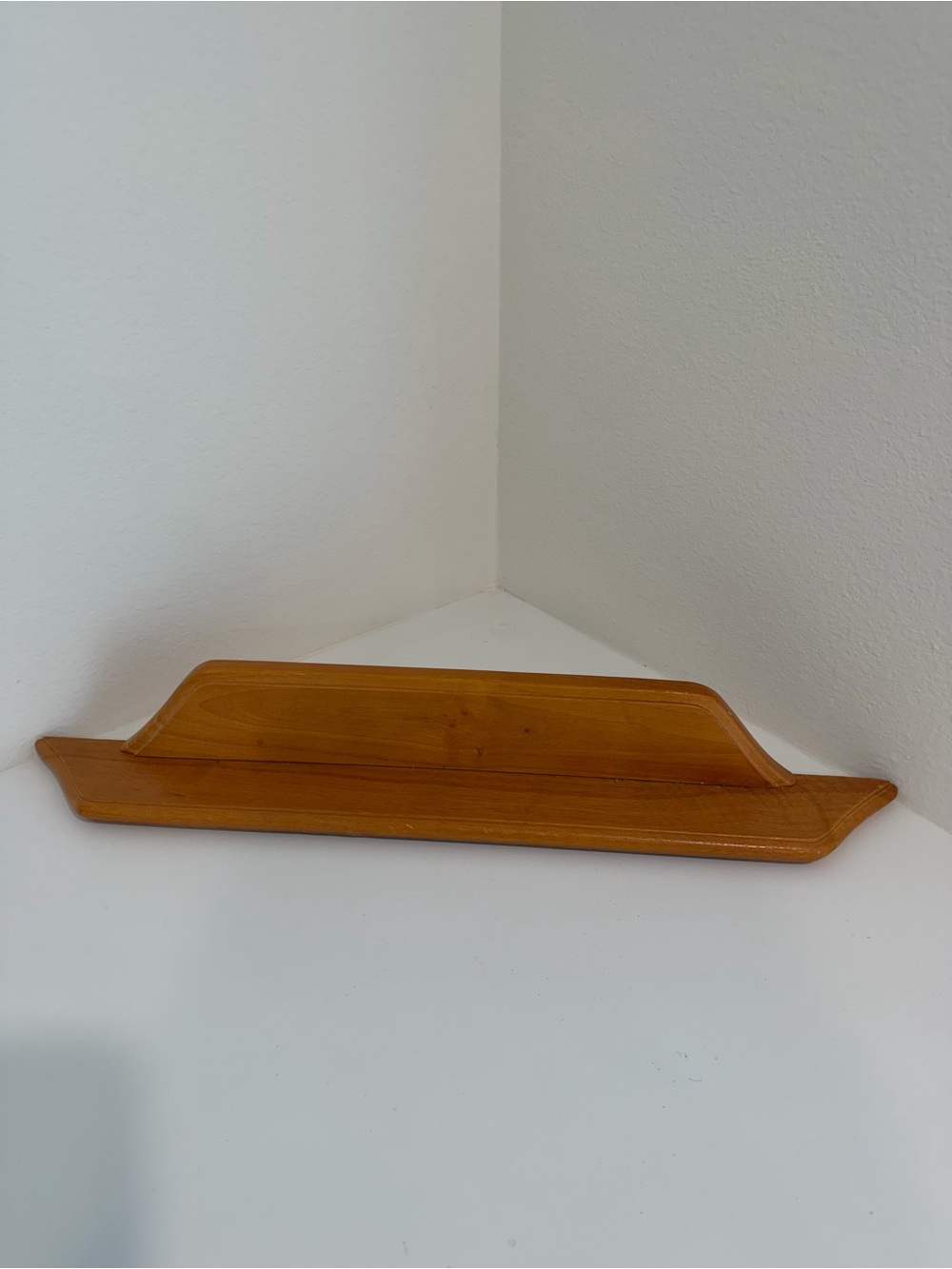 Field & Stream Wooden Wall Shelf - Honey Brown Finish